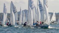 Poco viento en el Abra en la segunda jornada del Campeonato de España Snipe-Memorial Juan Manuel Alonso-Allende 