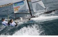 Primera jornada de la Delta Lloyd Regatta holandesa, del circuito EUROSAF   