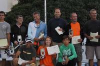 Rafael Ros, del CN Port Saplaya, vencedor absoluto de la Open XIII Surfari de Windsurf en el Mar Menor