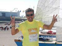 Ramón Calero sigue líder de la general pero cede protagonismo a Vicente Climent en la tercera jornada de la XII Liga de Invierno de Patín a Vela disputada este sábado en la bahía gaditana