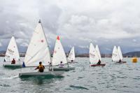 Real Club Astur de Regatas de Gijón, celebró en la bahía de Gijón , el VIII Trofeo de Santa Catalina de Vela Ligera