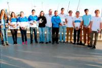 REYES, NICKLAS y BORRAT copan el Podio de la clase Europe en Torrevieja