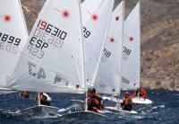 Tercera jornada del Campeonato de España de Vela Infantil en aguas del Real Club de Regatas de Cartagena