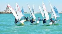Valencianos, baleares y andaluces se ponen en cabeza del nacional de optimist por equipos de autonomías