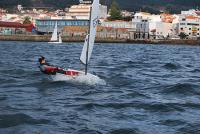 Victor Gonzalez Oro en la Copa Galicia de Optimist en categoría C