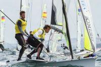 Víctor Payá y Álvaro del Arco campeones del mundo juveniles de 49er en Aarhus-Dinamarca