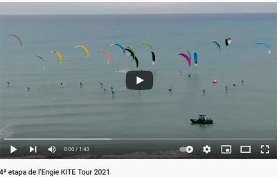 Vídeo noticia. 4ª etapa de l’Engie KITE Tour 2021 Vídeo noticia. 4ª etapa de l’Engie KITE Tour 2021