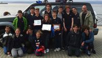 Éxito del equipo de optimist del RCN Coruña